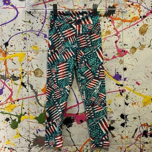 NWOT LuLaRoe Toddler Size Leggings 4Th of July
